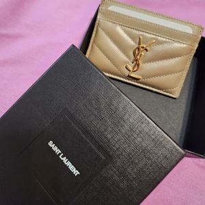 YSL card holder